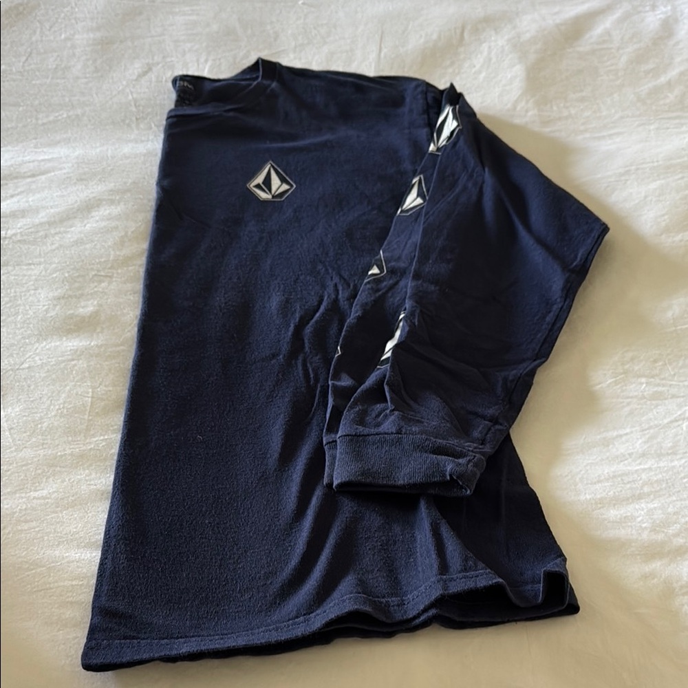 Volcom Dark Blue Long Sleeve Tee